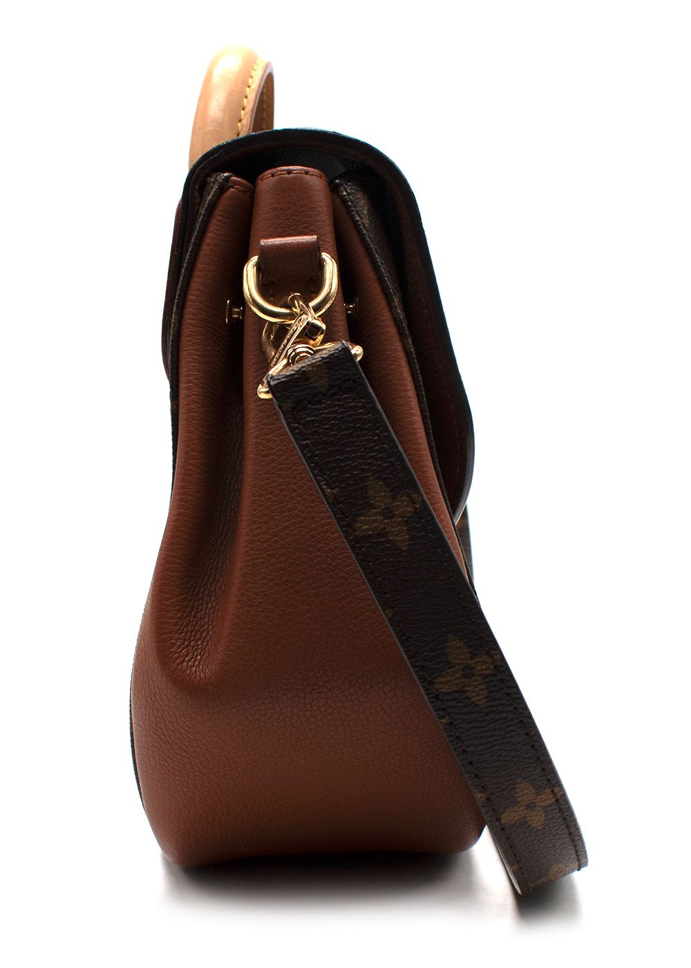 Preowned Louis Vuitton Monogram Canvas Eden PM Cross-Body Bag brown coated canvas