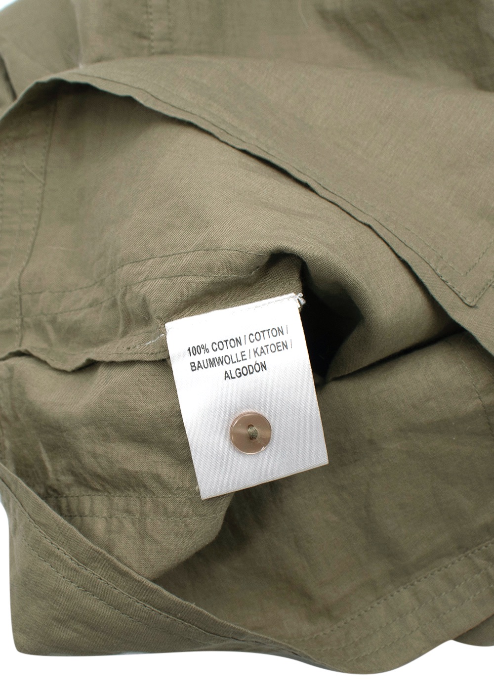 Boys Stella McCartney Khaki Cotton Playsuit Size 10 Years +