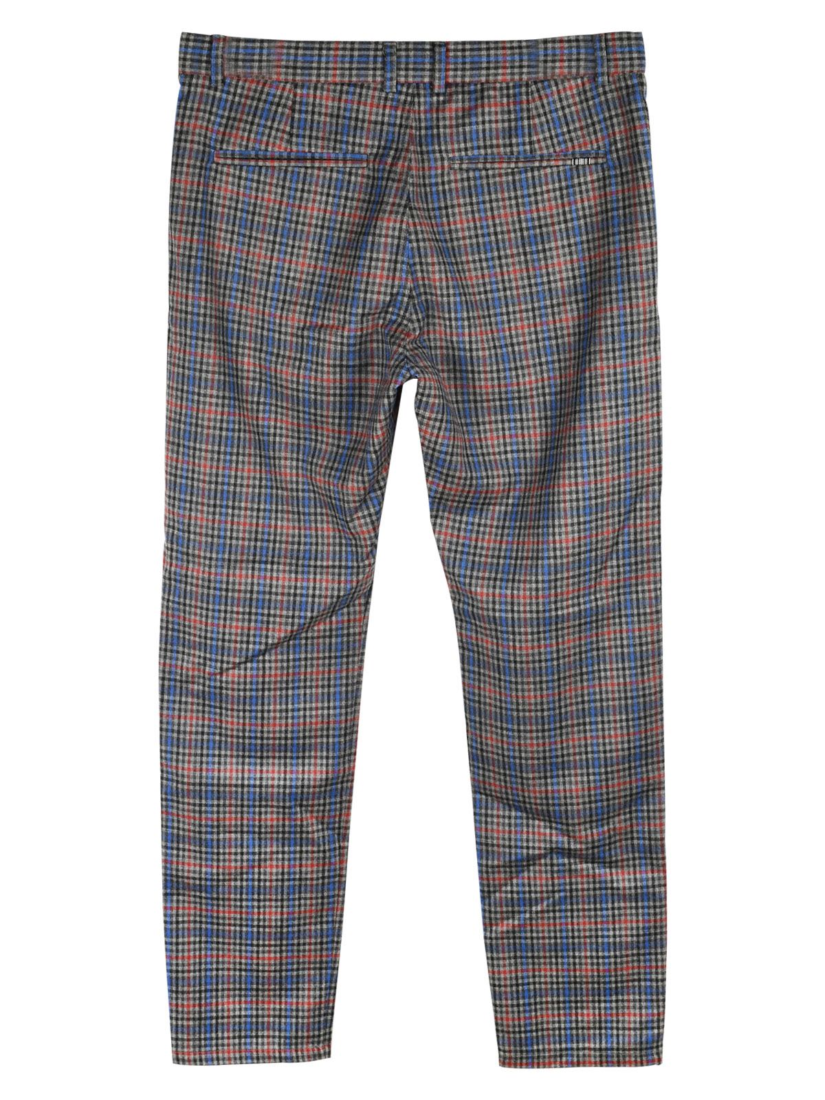 Boys Bonpoint Kids 14Y Plaid Trousers Size 10 Years + Grey/Multi please see description