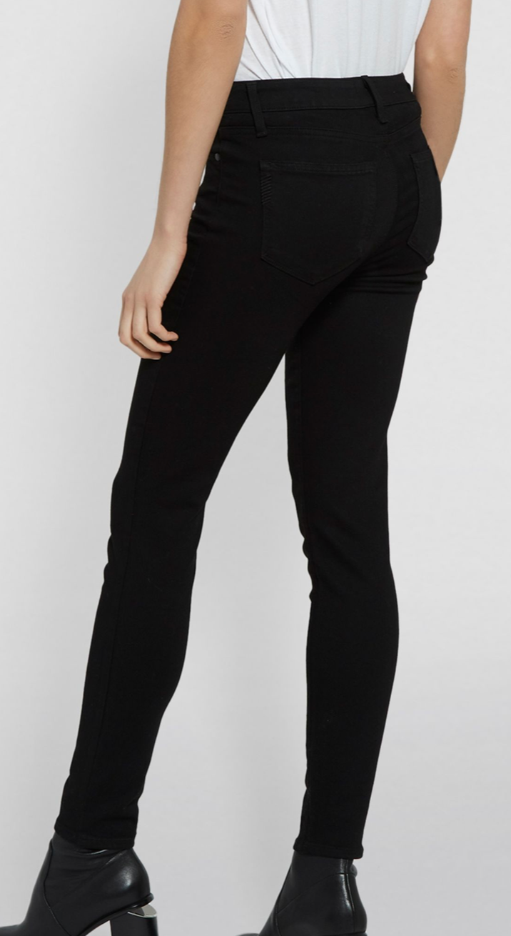 Paige Black Verdugo Ultra Skinny Jeans Size XS rayon/cotton/polyester