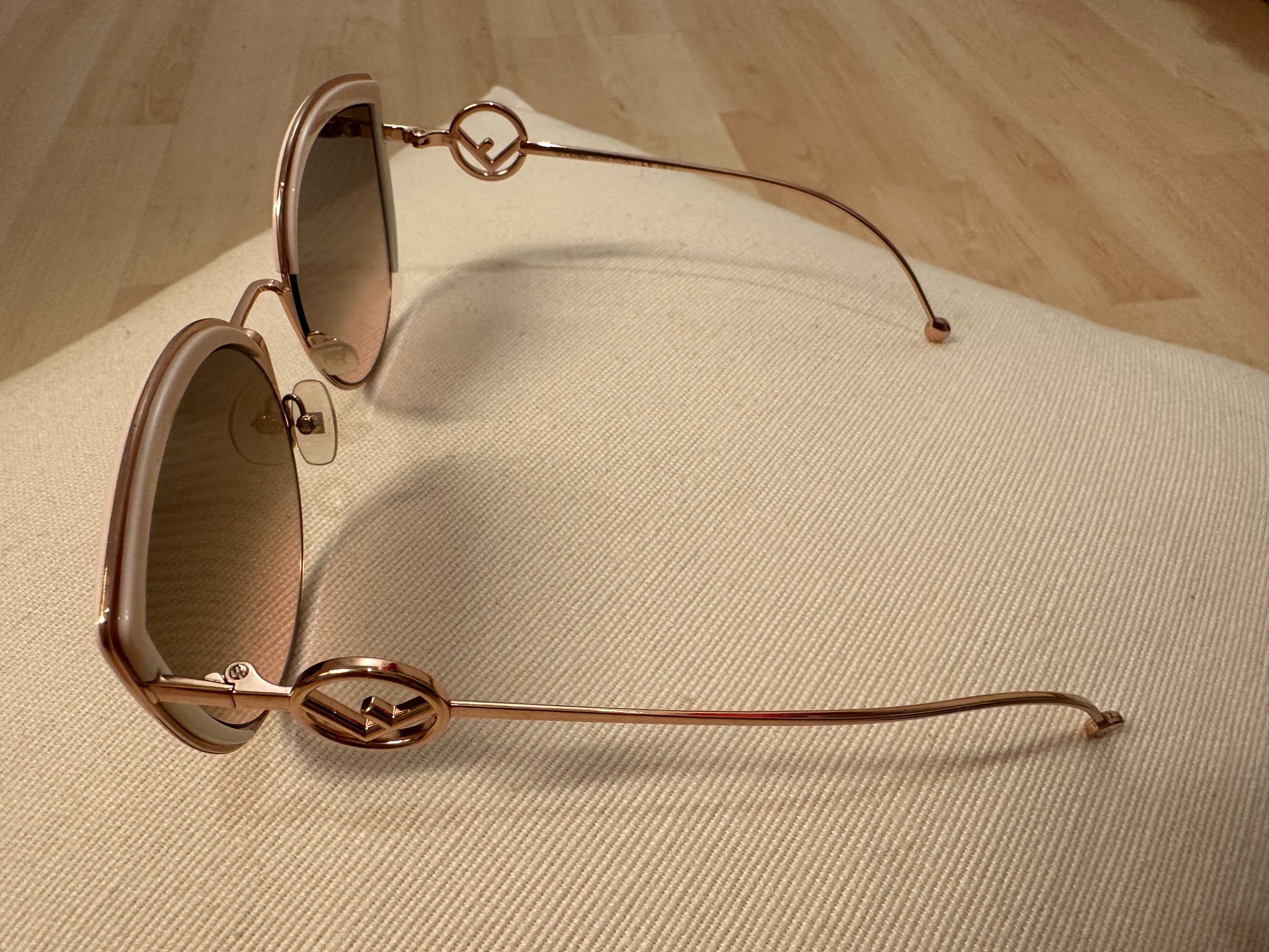 Fendi Cat Eye Rose Gold FF 0290/S Sunglasses