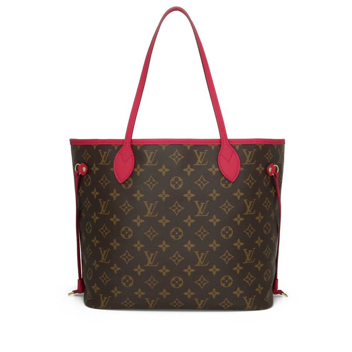 Preowned Louis Vuitton Neverfull MM Tote Bag Brown canvas/cowhide leather