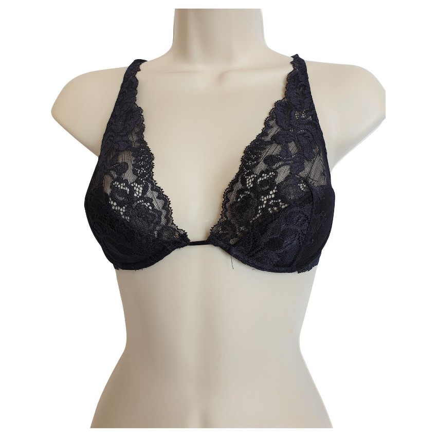 Stella McCartney Blue Lace Snogging Dolly Bra Size XS Purple