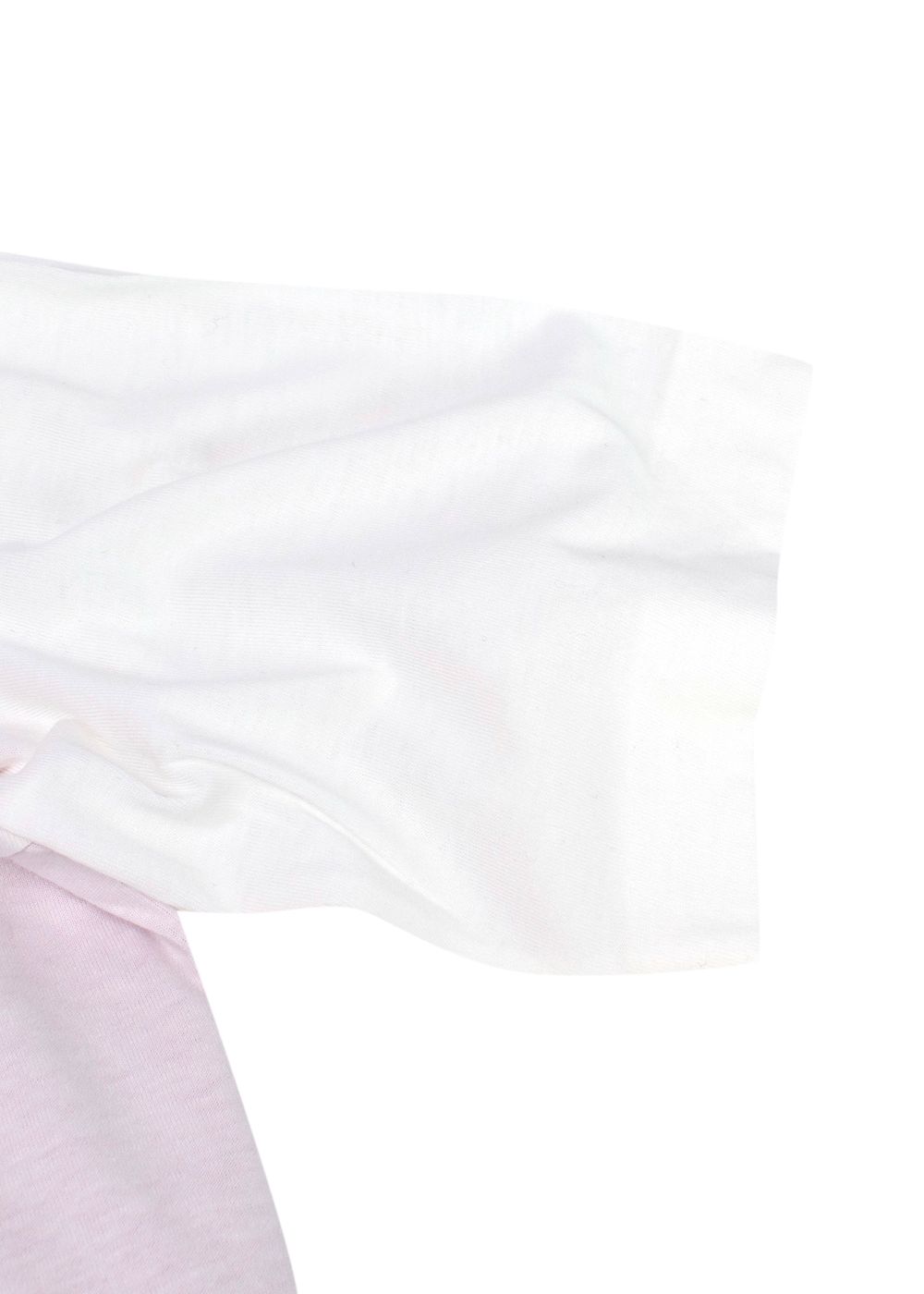 Jil Sander White T-Shirt with Pink Underlay Size L white pink cotton