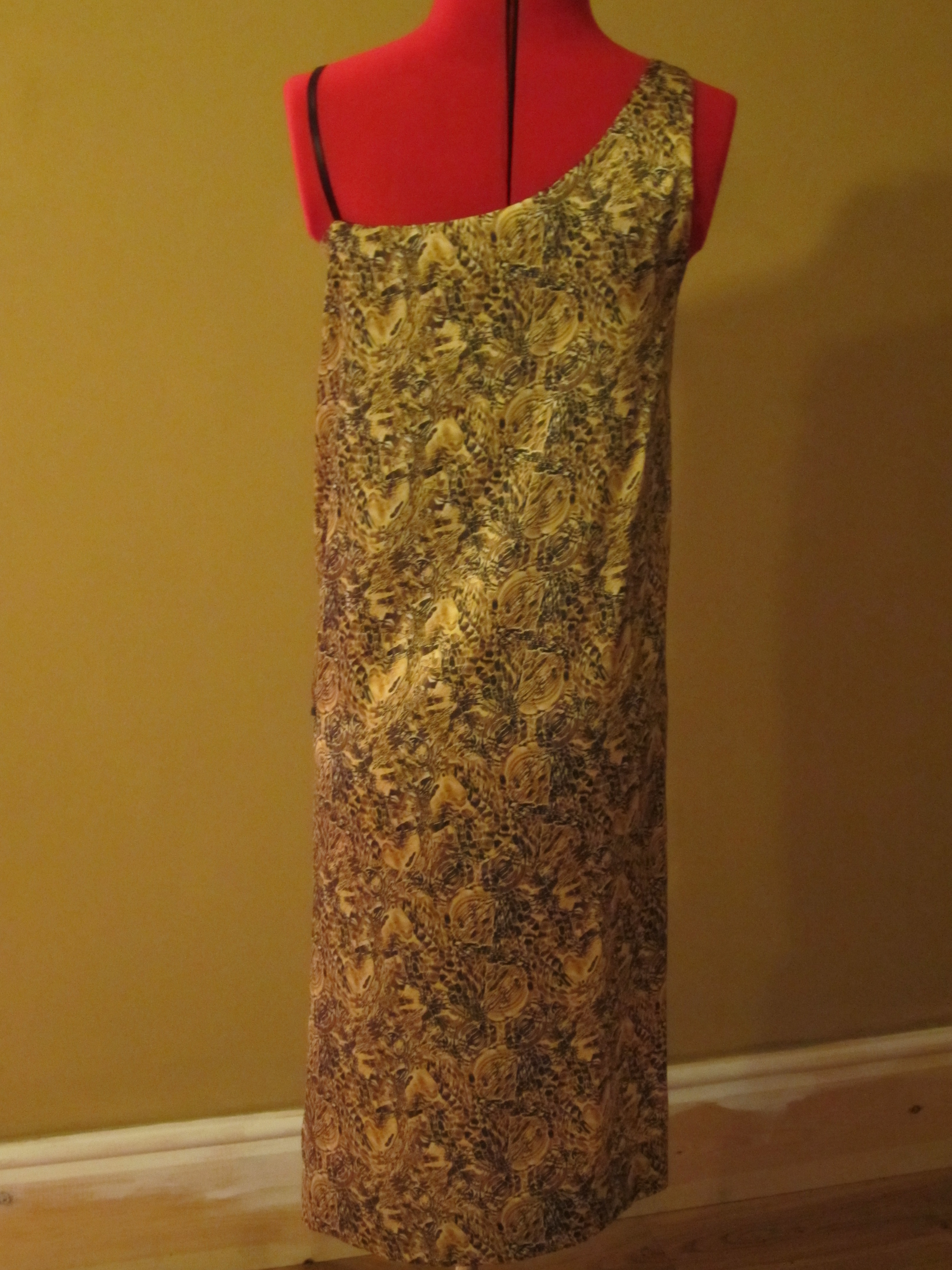 Joseph Gold Silk Dress Size S