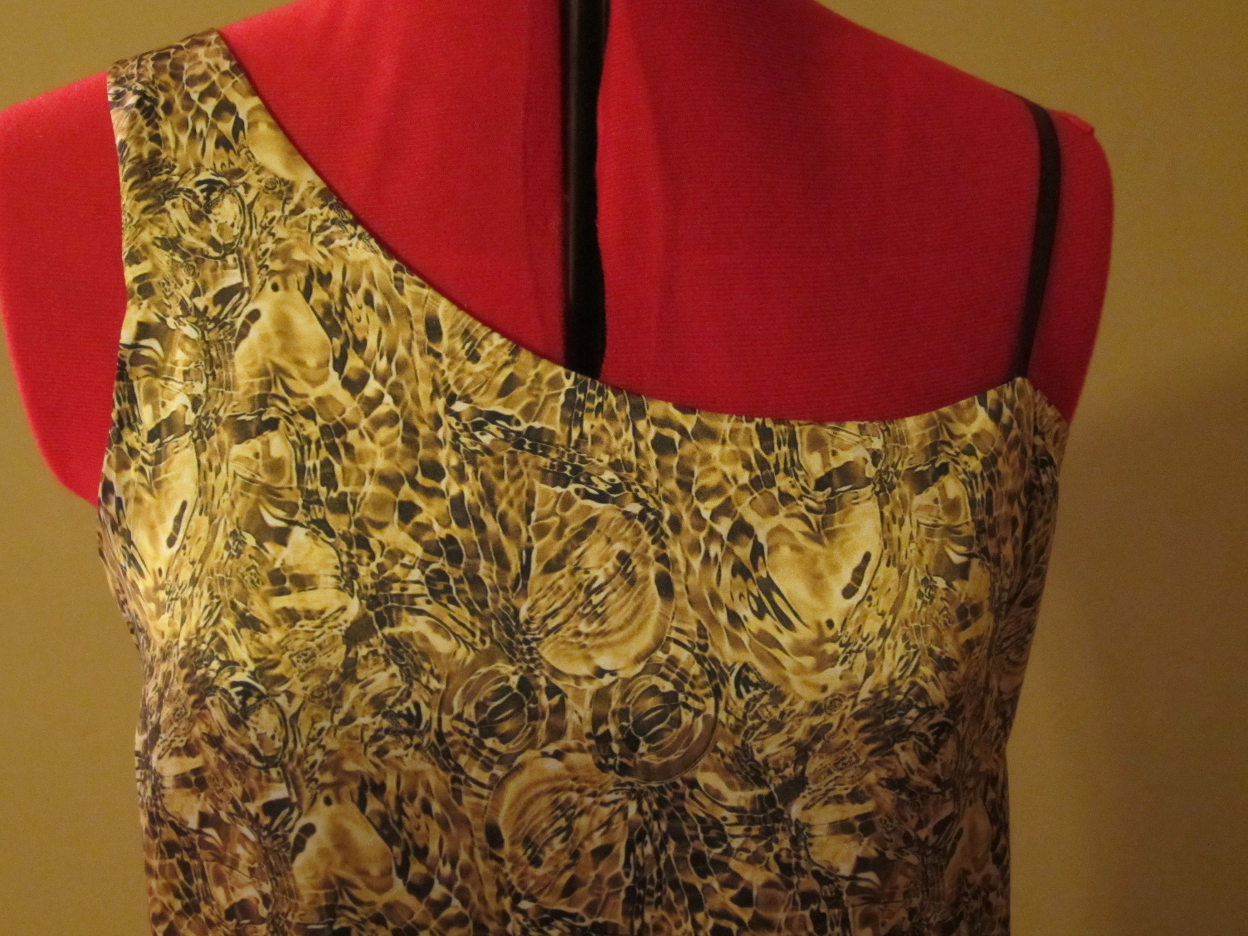 Joseph Gold Silk Dress Size S