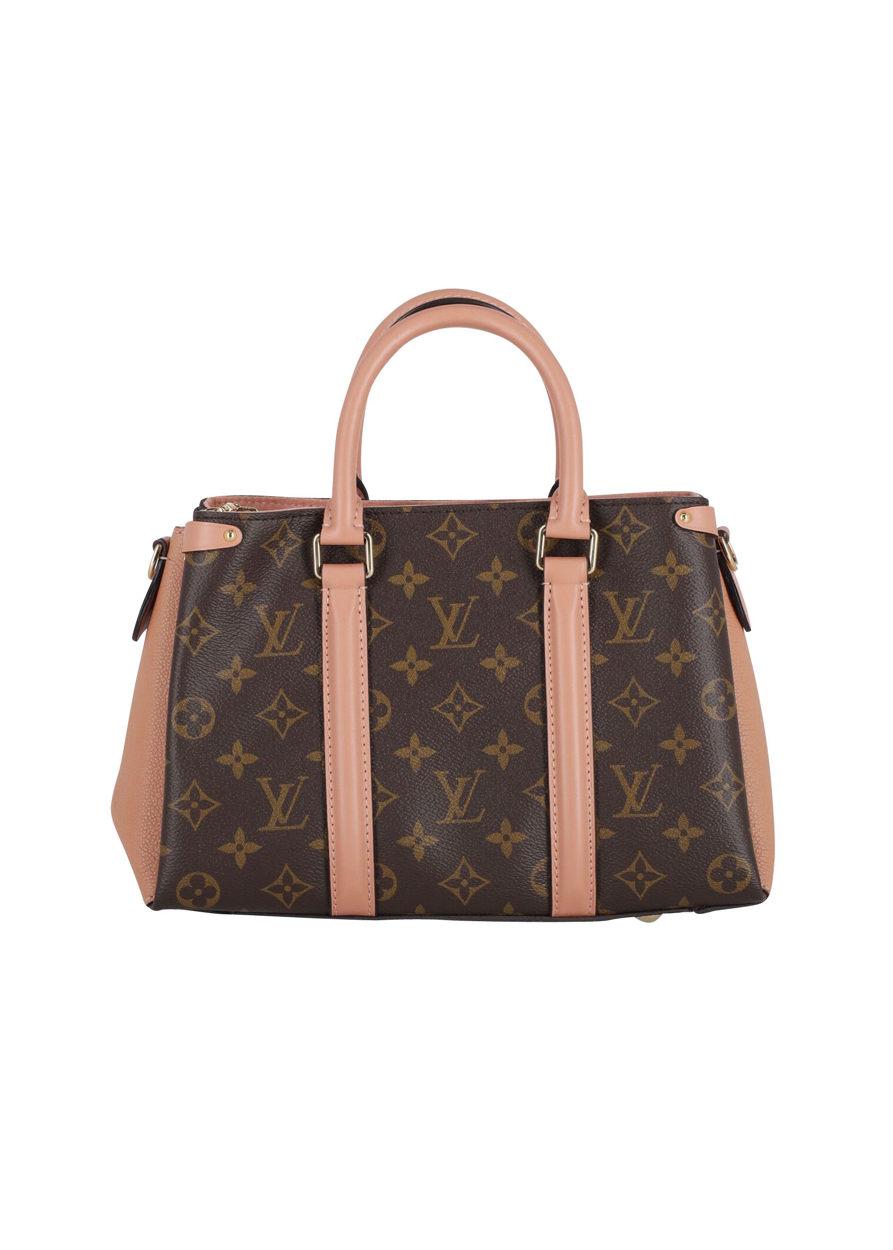 Preowned Louis Vuitton Soufflot BB Tote Bag brown leather