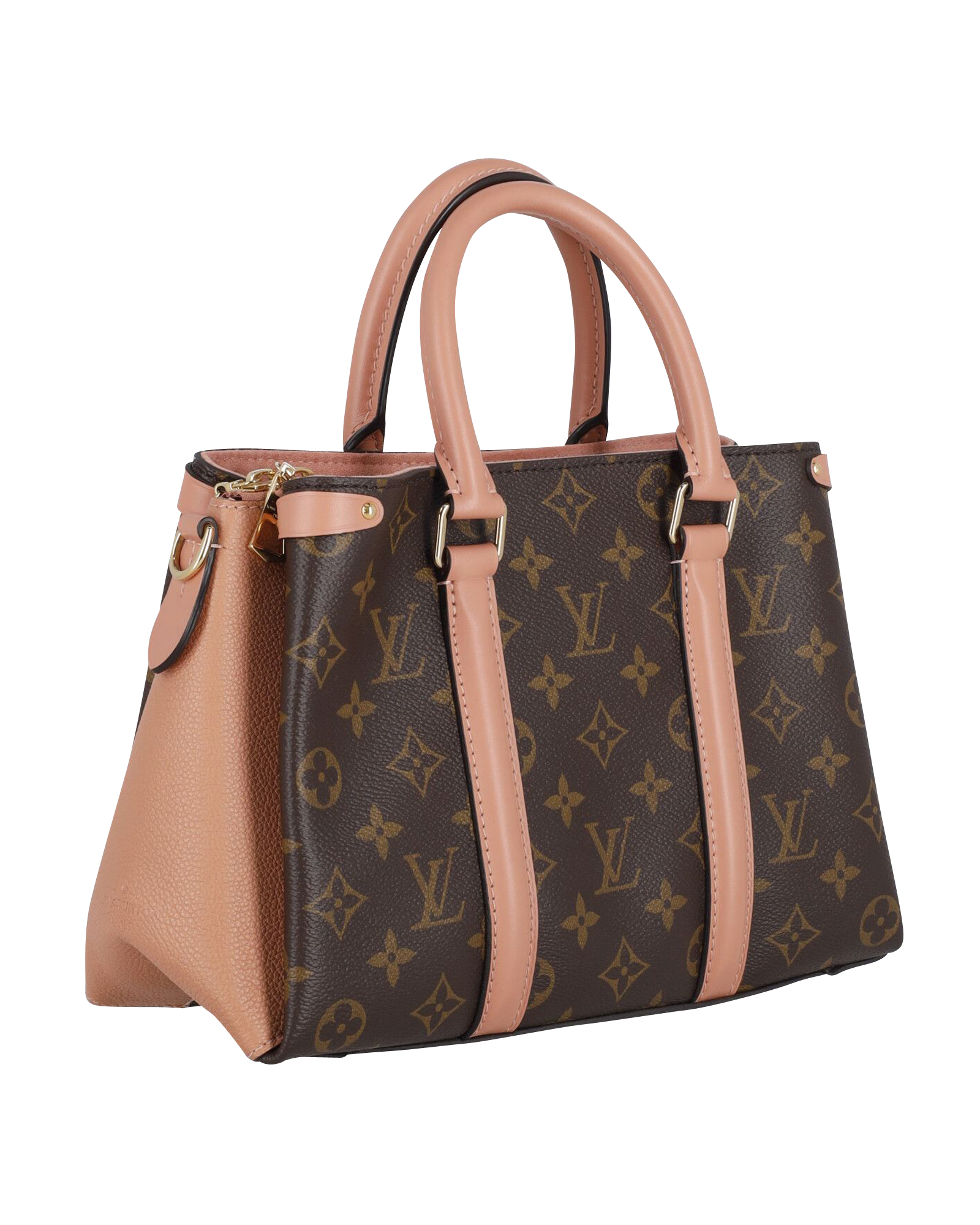 Preowned Louis Vuitton Soufflot BB Tote Bag brown leather