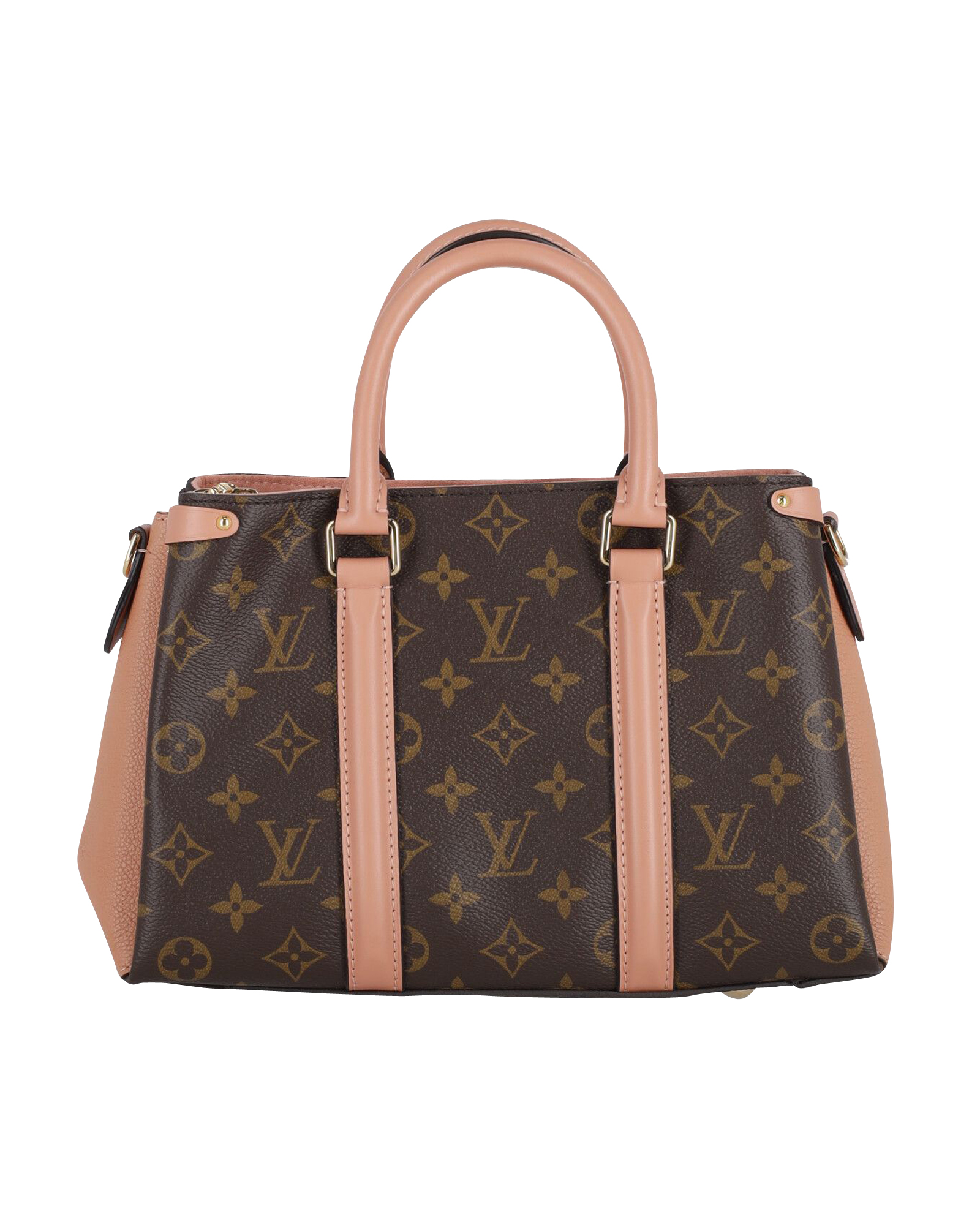 Preowned Louis Vuitton Soufflot BB Tote Bag brown leather