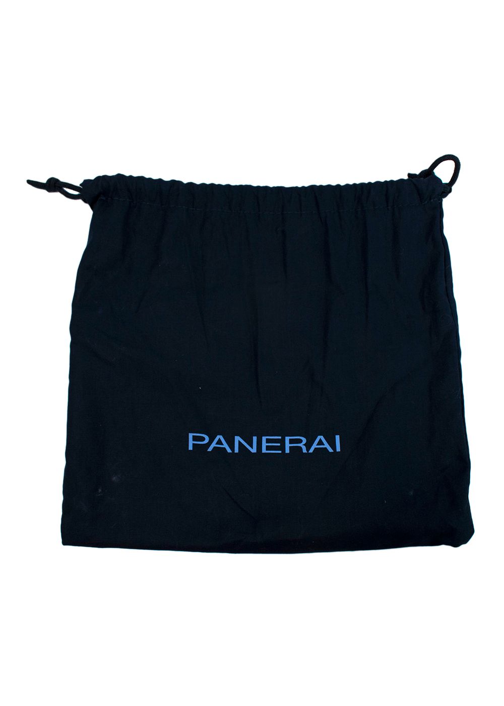 Men's Panerai Navy Grained Leather Pouch