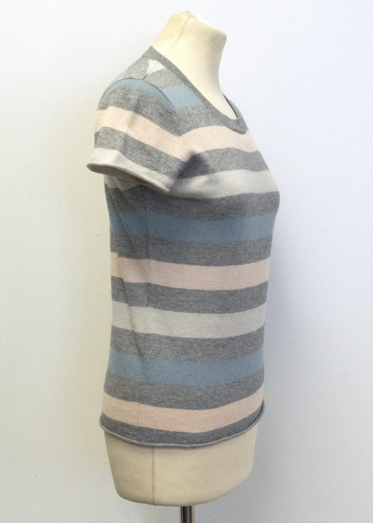 Preowned Farhi striped jumper Size M Multi-Coloured / Stripes silk