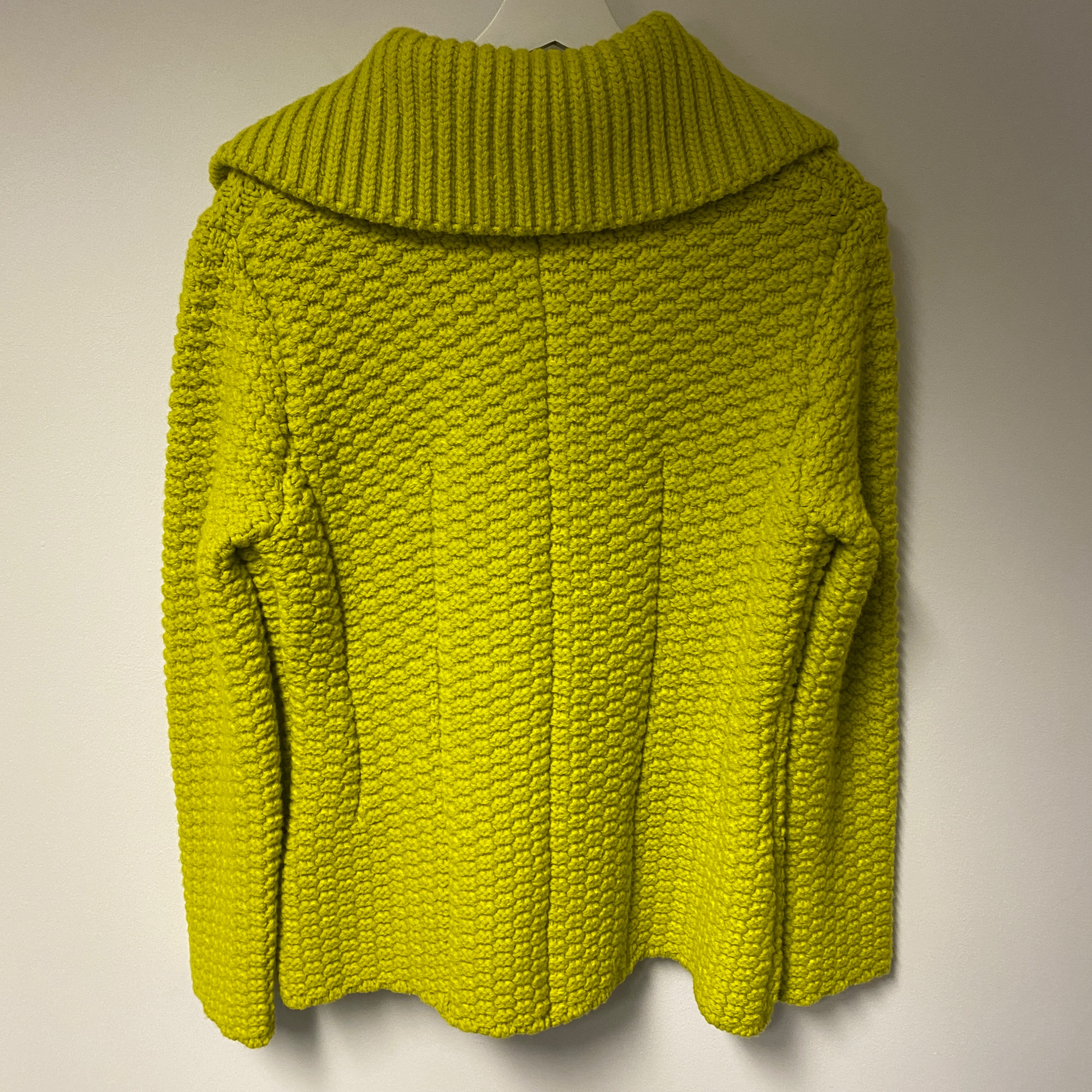 Bottega Veneta Kiwi Wool  Cardigan Size XS