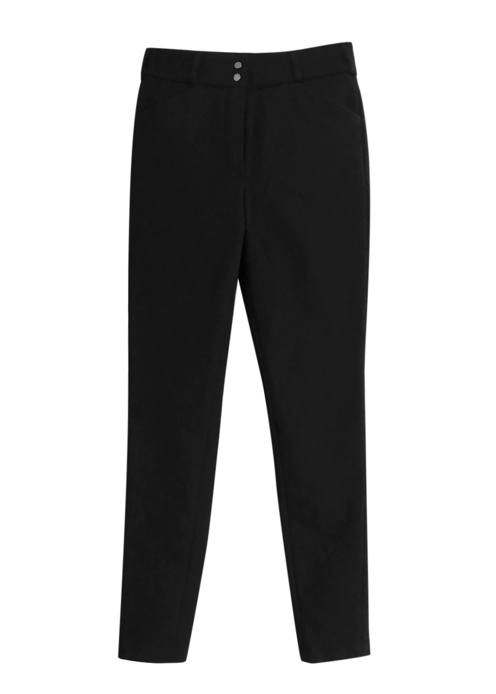 Loro Piana Black Lucien Trousers Size XS polyamide/wool