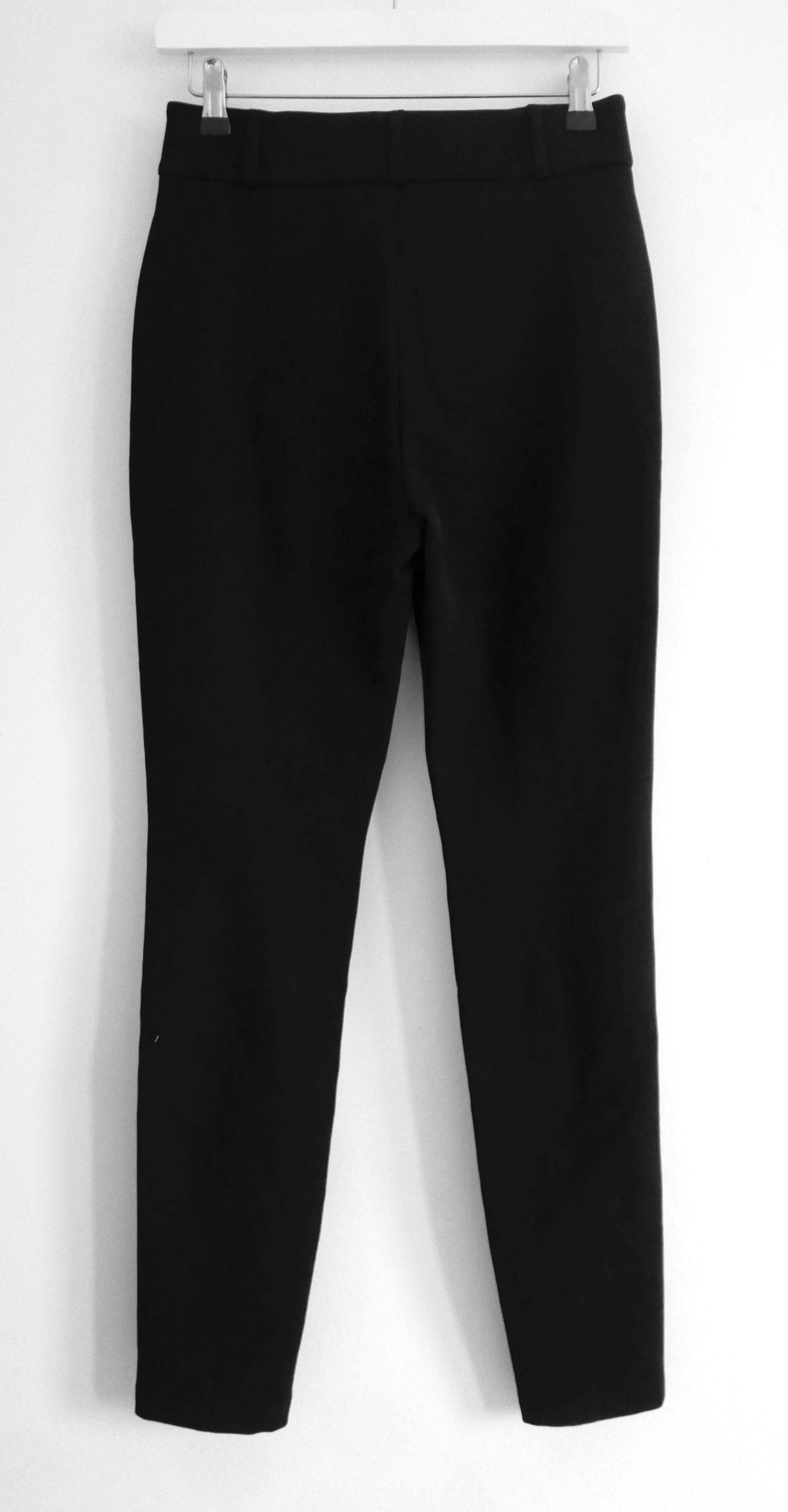 Loro Piana Black Lucien Trousers Size XS polyamide/wool