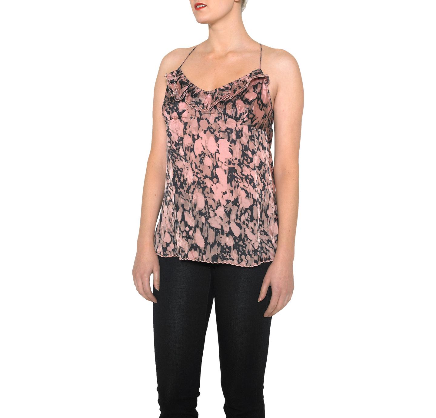 Twenty8Twelve Riley Printed Top Size XS Pink cupra