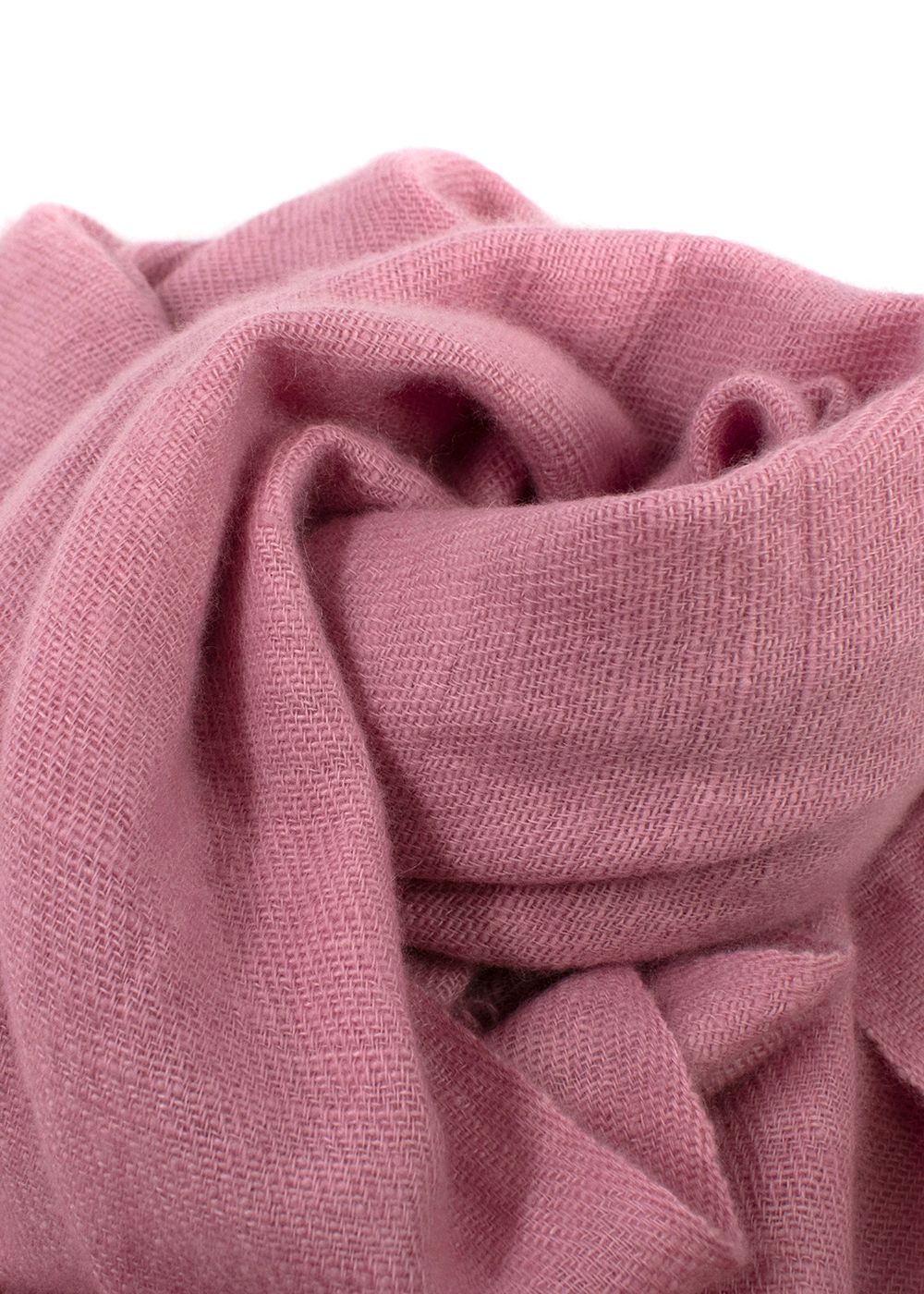 Preowned Bespoke Bubblegum Pink Cashmere Scarf