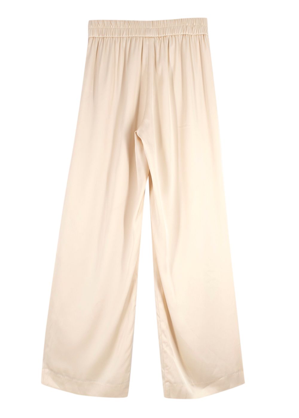 Viktoria  Woods Yellow Wide Leg Pilot Trousers Size S triacetate/recycled polyester