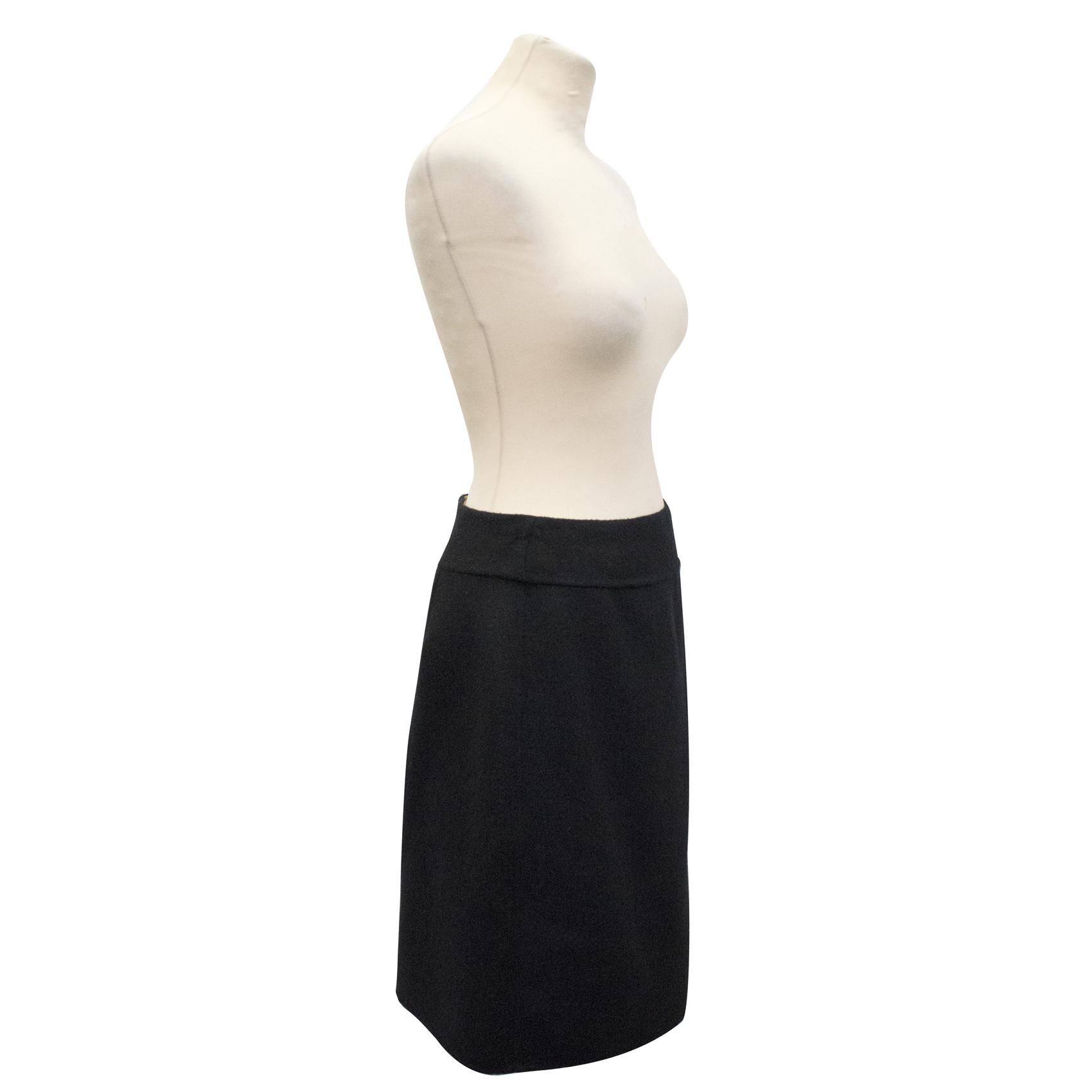 Preowned Episode Black woollen skirt Size S wool