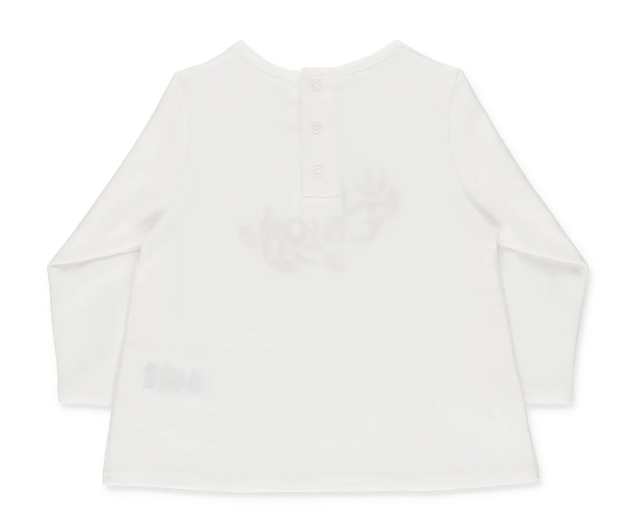 Boys Chloe Babies' Floral Logo T-shirt In White (24 months) Size 18-24 Months cotton