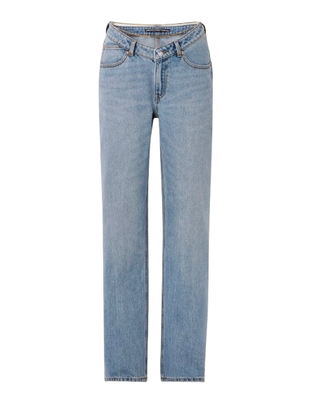 Alexander Wang Nameplate Jeans Size 26/66 Blue