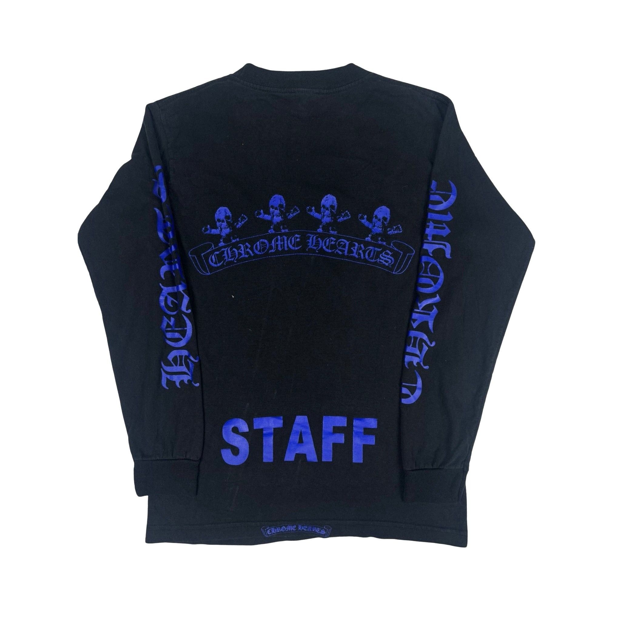 Chrome Hearts Staff Foti Tee in Black, Men's (Size Medium)