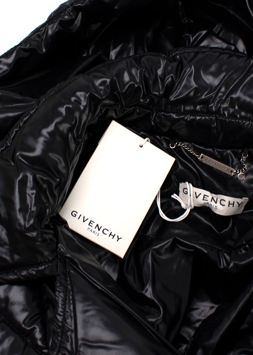 Givenchy black long puffer Size XXS polyester