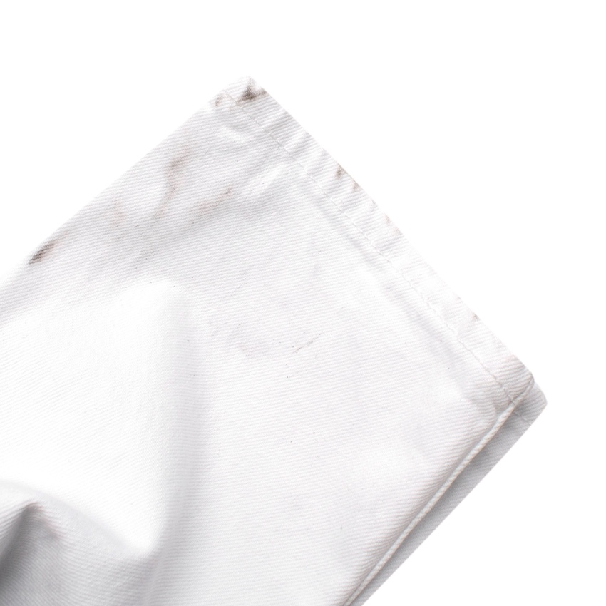 Preowned Re/Done Originals White Denim Original Jeans Size XS