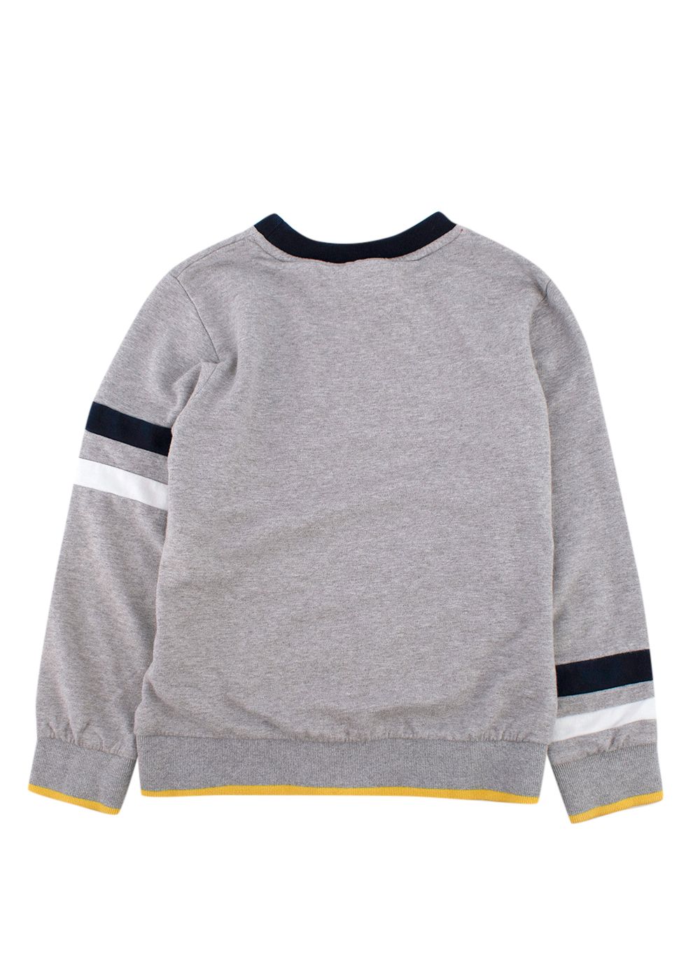 Boys Fendi Kids 5Y Grey Monster Sweatshirt Size 5 Years cotton