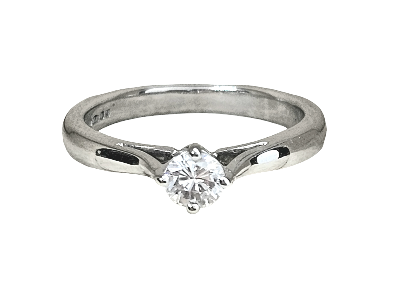 Preowned Boodles Single Stone Diamond Solitaire Ring Platinum