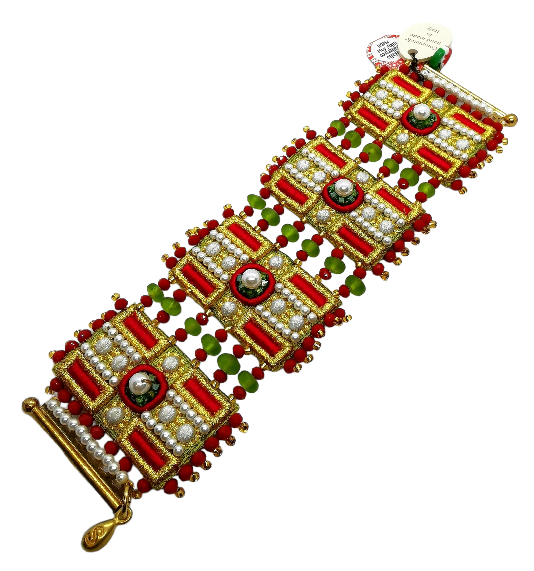 Sveva multicolour handmade beaded bracelet