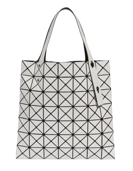 Issey Miyake Bao Bao Prism Tote Bag Silver synthetic