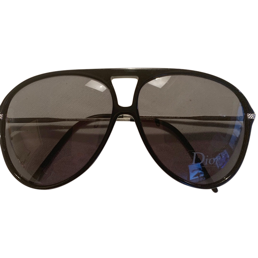 Men's Dior Homme Black Tie 129S Sunglasses no hay tela