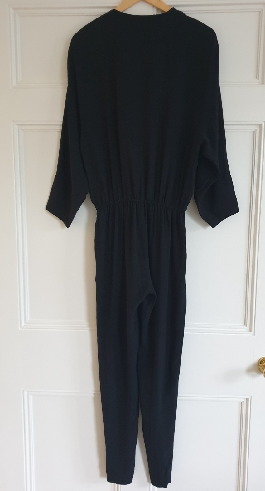 Preowned Stella McCartney Brooke crepe jumpsuit Size XXS Black rayon/acetate