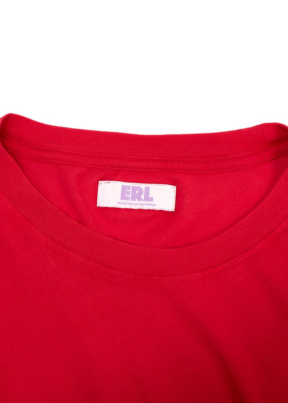 ERL Unisex Red Venice T-Shirt Size M cotton