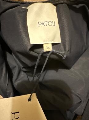 Patou Black Contrast Logo Swimsuit Size XS polyamide/elastane