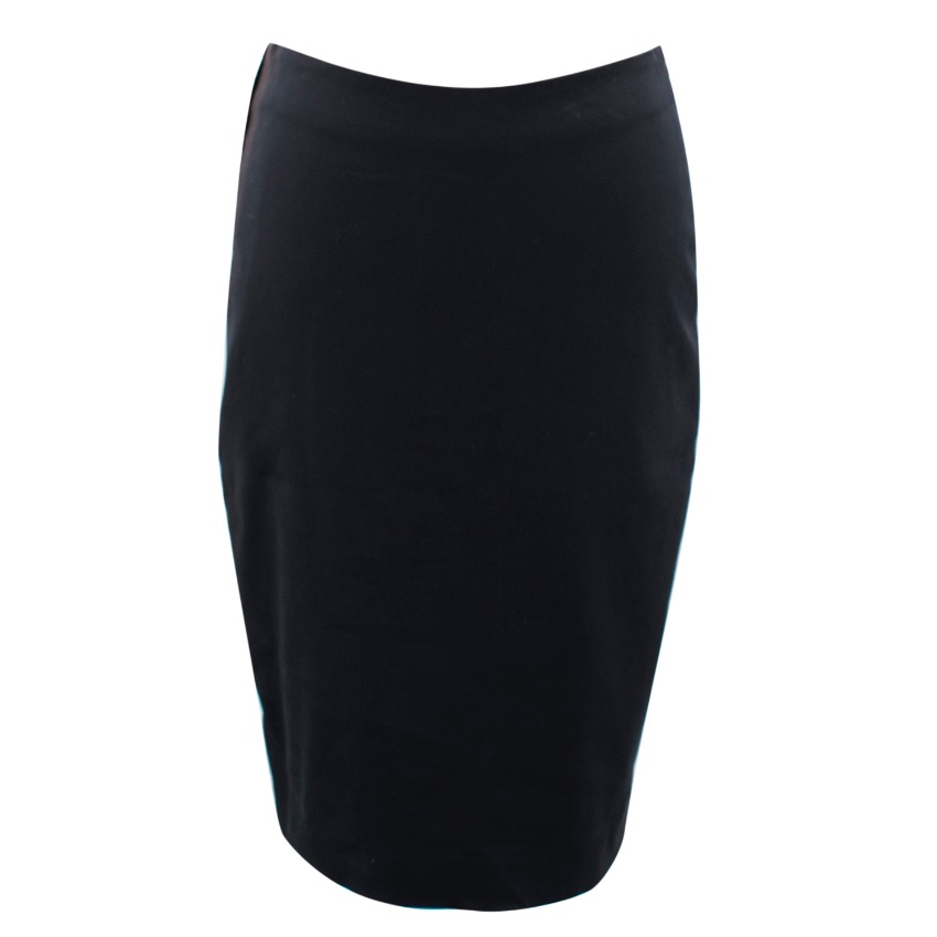 Preowned Joseph Black Pencil Skirt Size S cotton