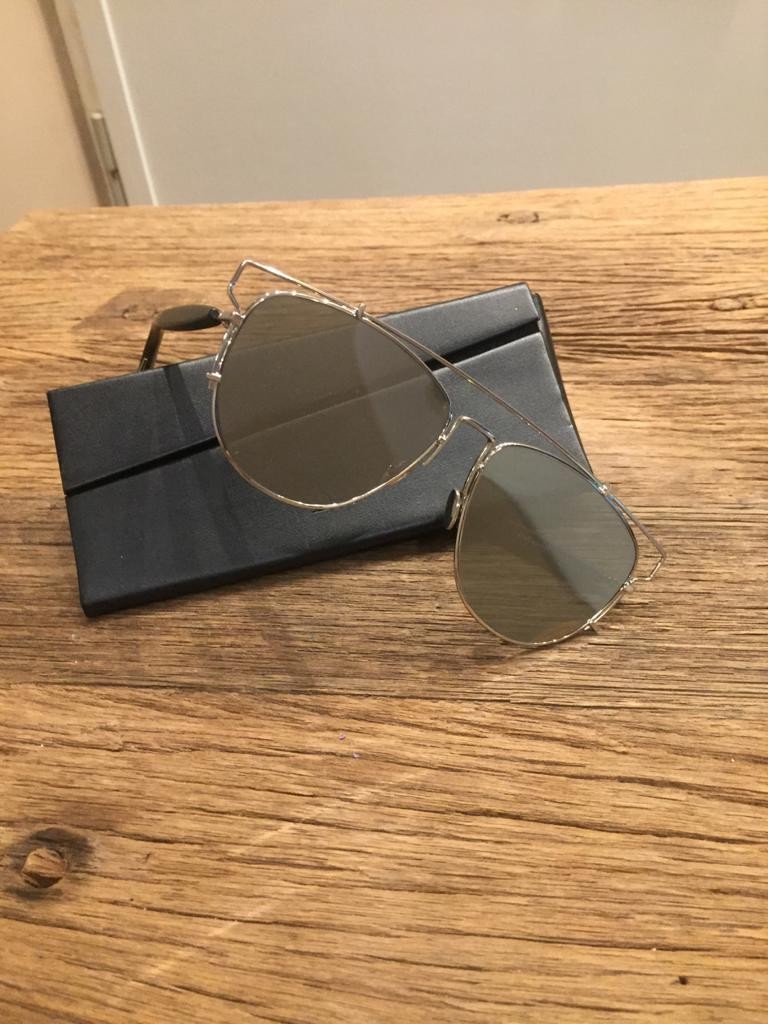 Preowned Dior Silver Tone DiorTechnologic metal