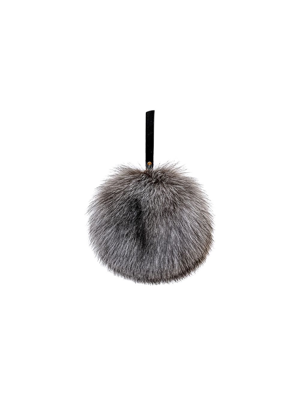 FurbySD blue fox fur minaudiere Blue Frost color fox fur