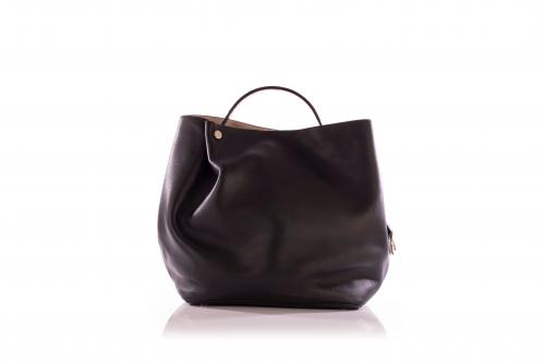 Preowned Dior Black Leather Diorific Tote Bag