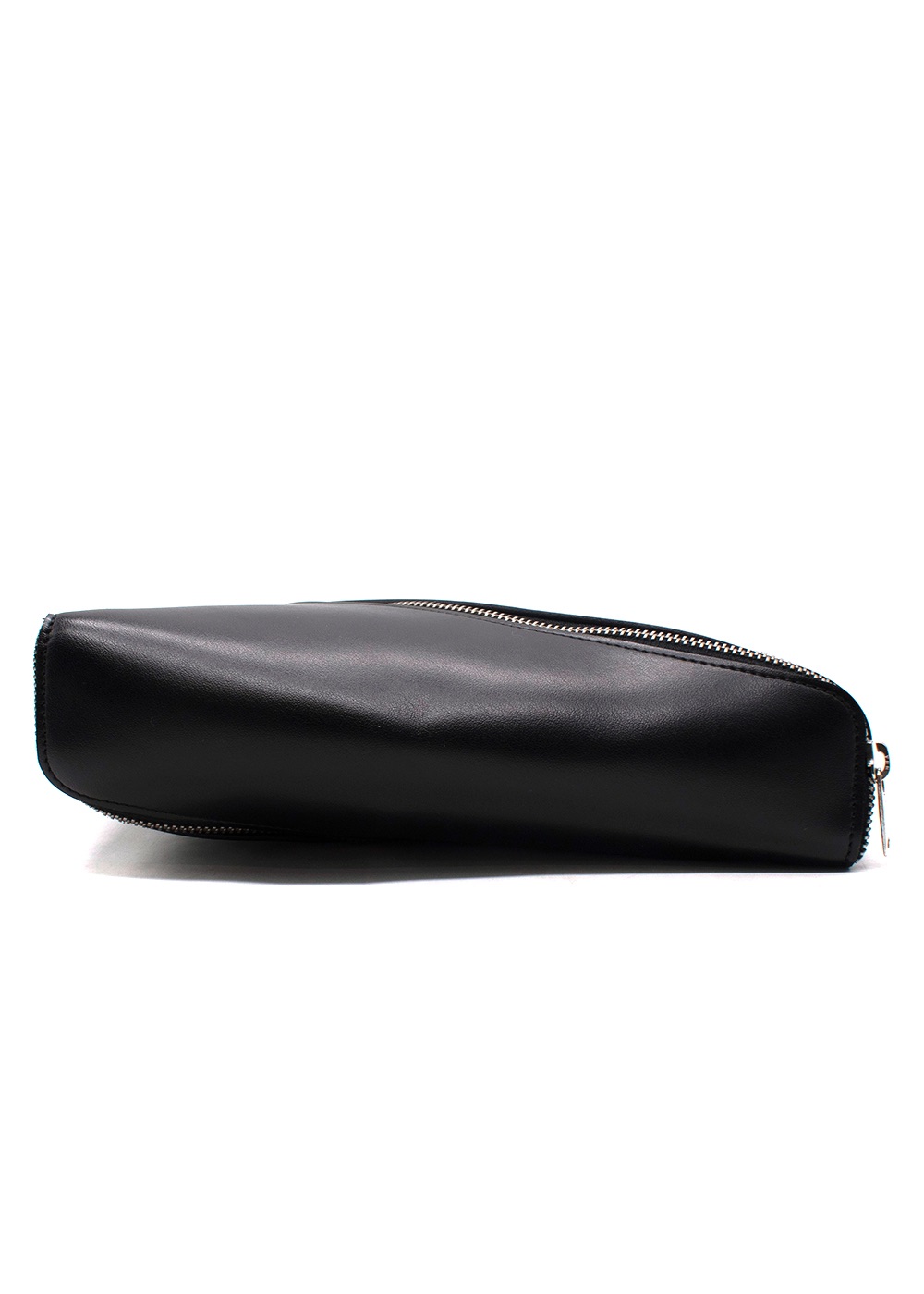 Coperni Black Zip Baguette Bag apple leather