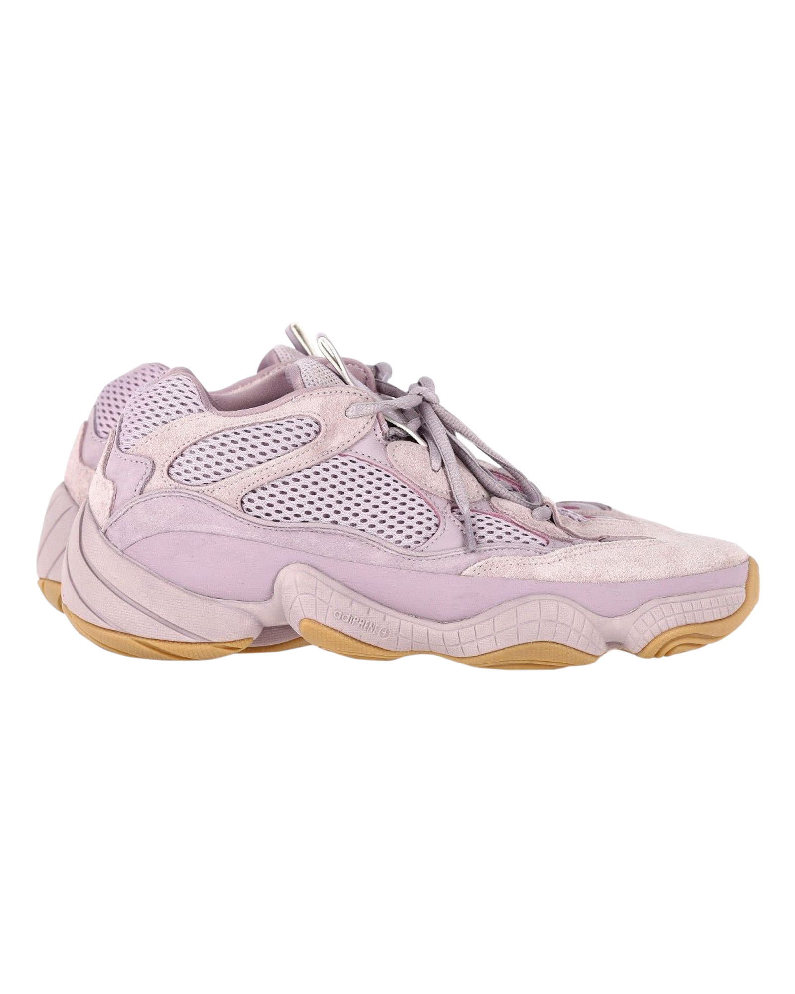 Preowned Adidas x Yeezy 500 Soft Vision Sneakers Size 425 pastel purple suede