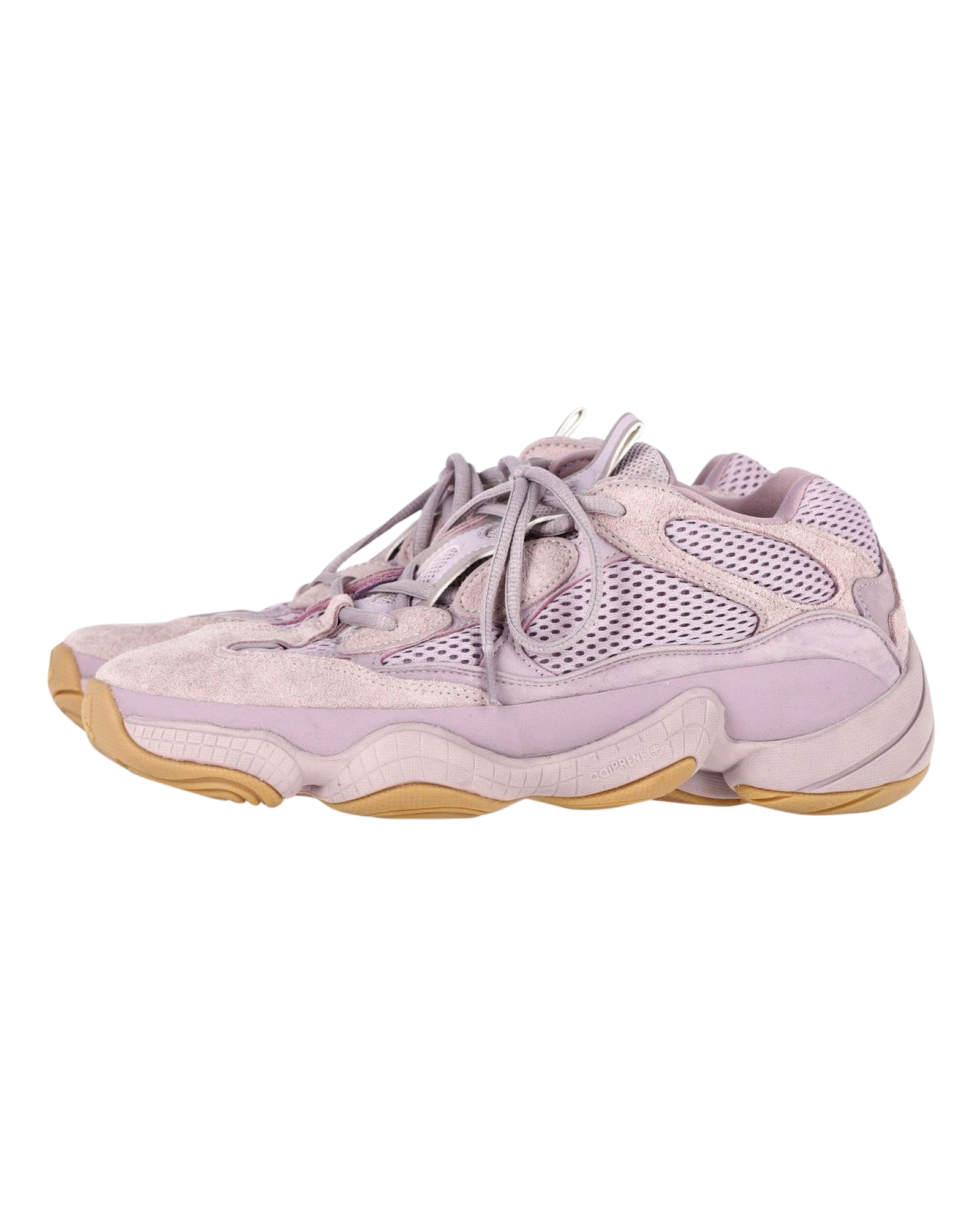 Preowned Adidas x Yeezy 500 Soft Vision Sneakers Size 425 pastel purple suede