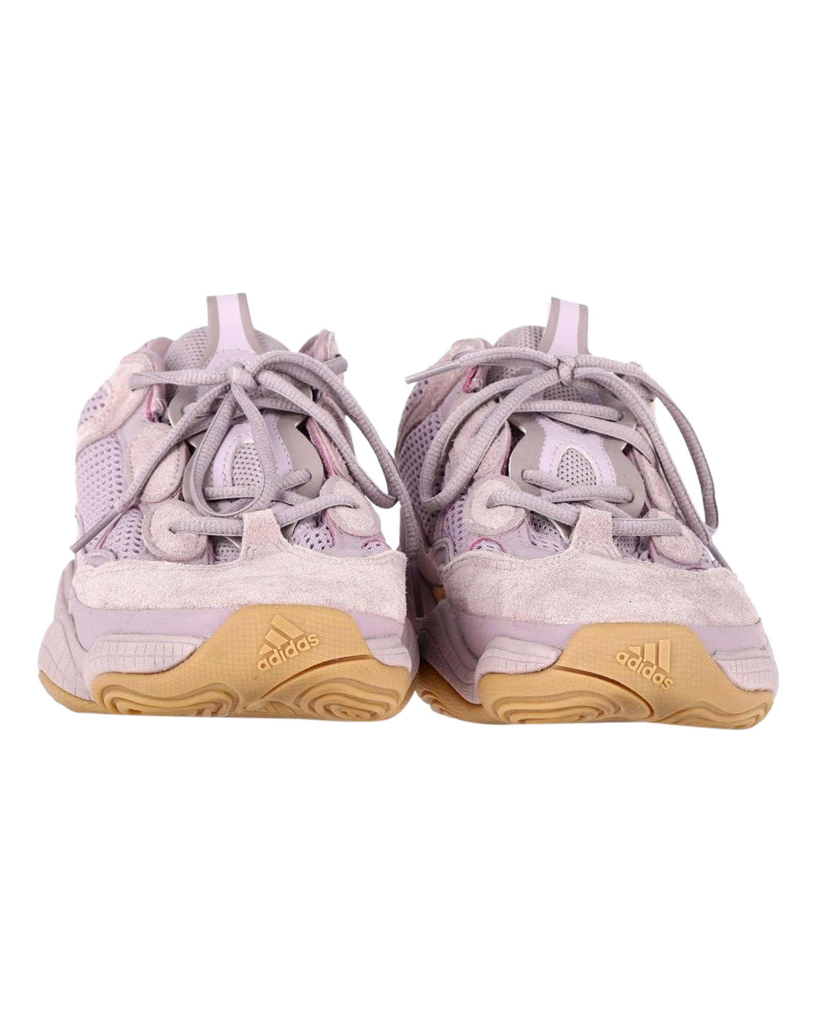 Preowned Adidas x Yeezy 500 Soft Vision Sneakers Size 425 pastel purple suede