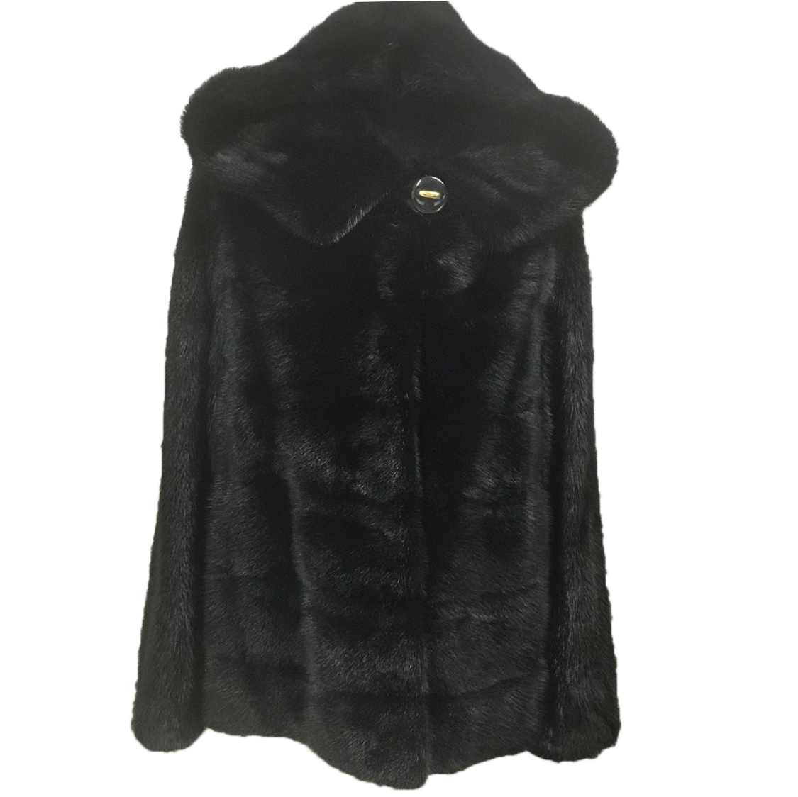 Black mink kopenhagen fur Size S