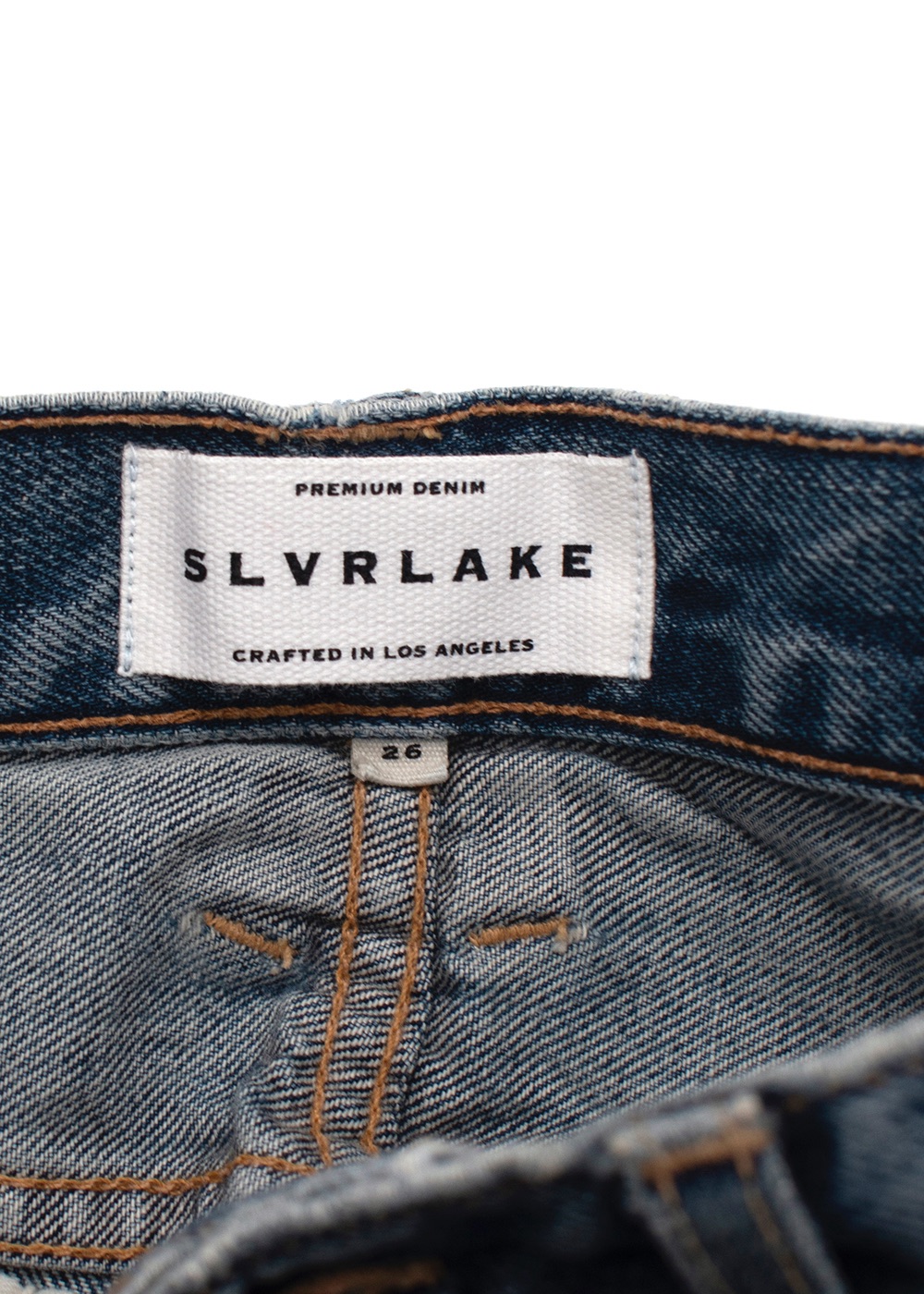 Slvrlake 'Mica' Jeans Size 26/66 Blue cotton