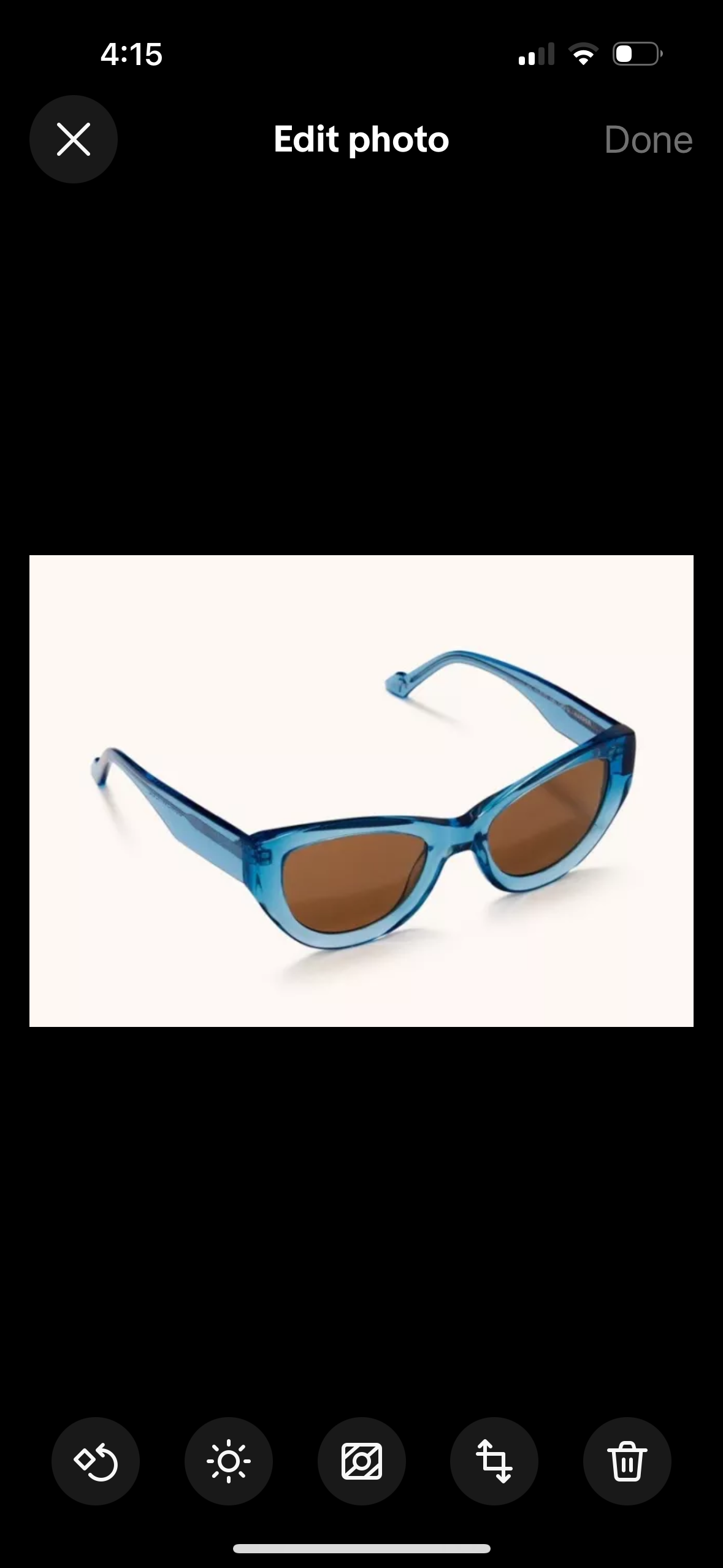 Sunday Somewhere Blue Harper Sunglasses mix