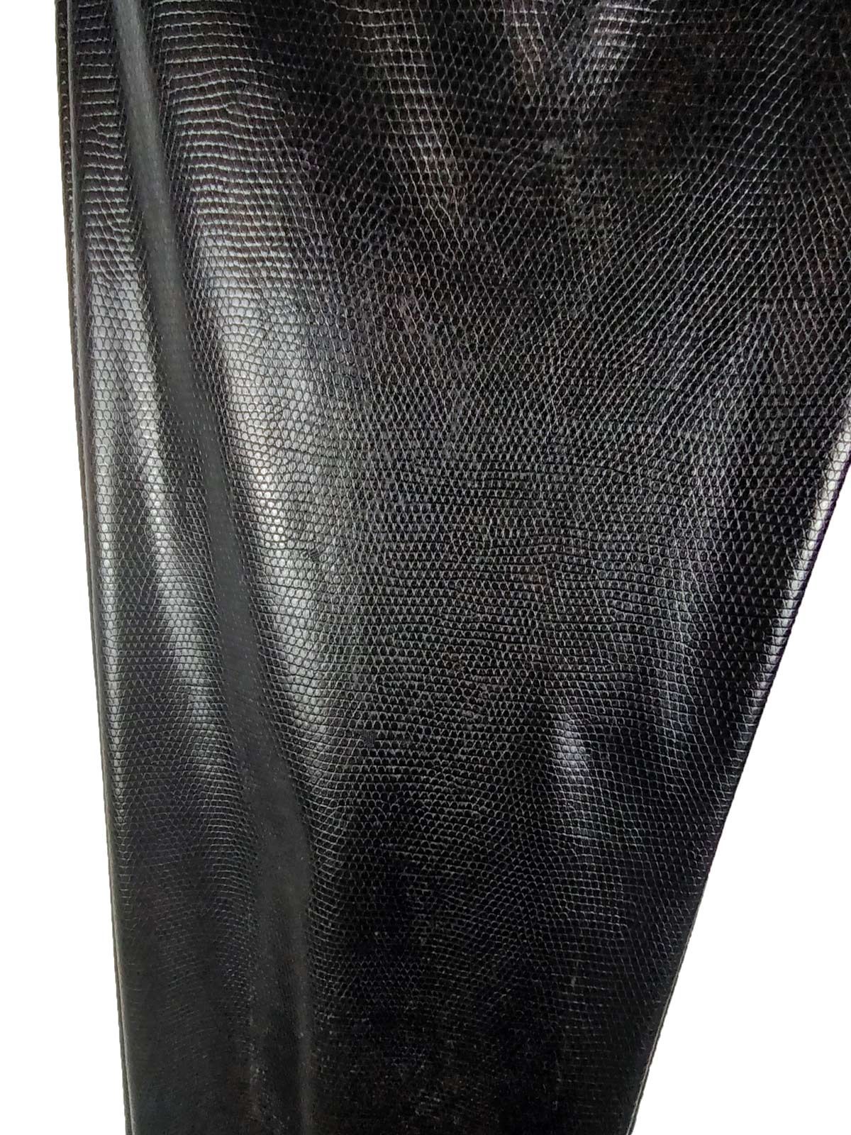 Preowned Just Cavalli Black Snakeskin Embossed Skinny Jeans Size 26/66 polyester