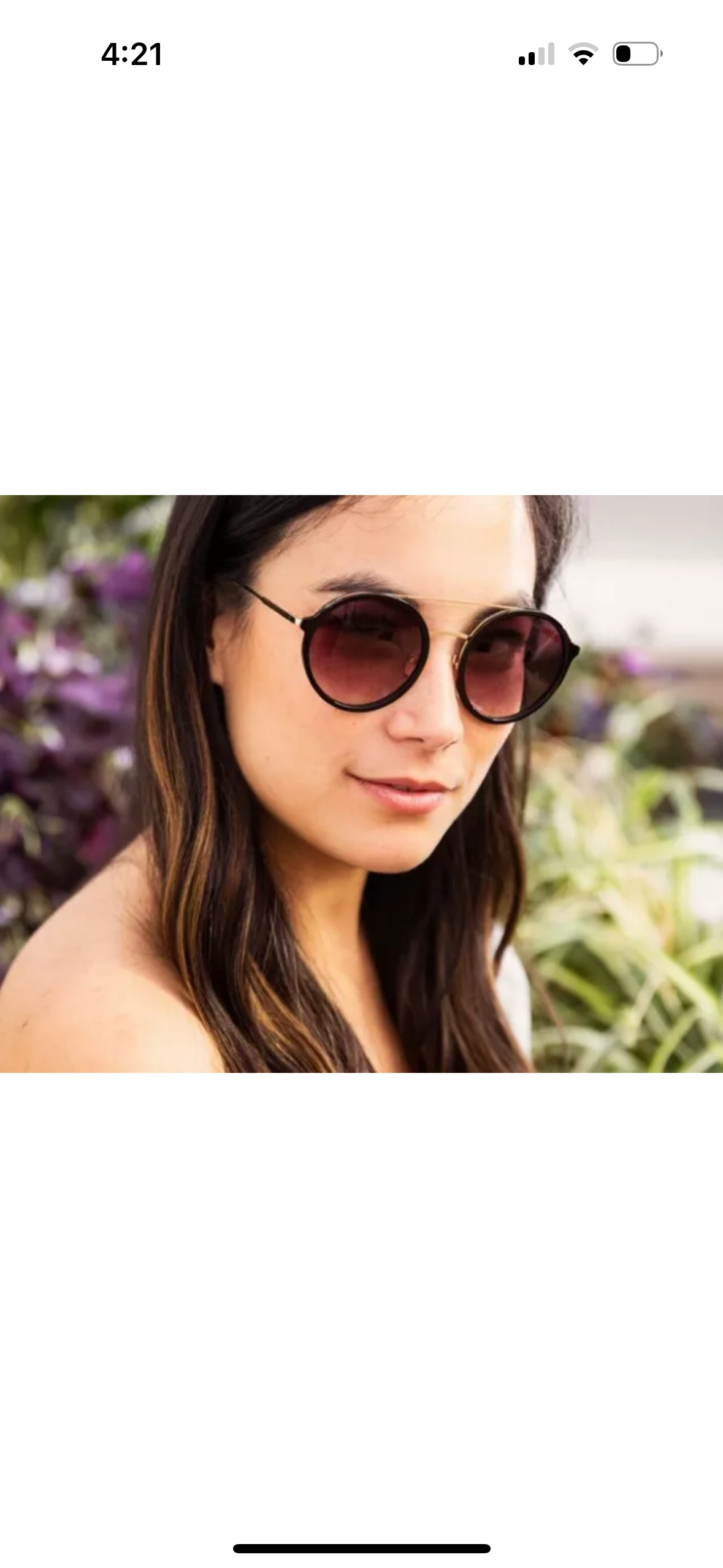 Sunday Somewhere Olivia Round SVintage Style Sunglasses