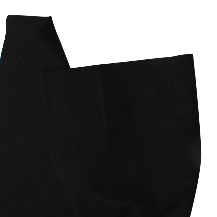 Miu Miu Black Cotton Tailored Trousers Size XXS