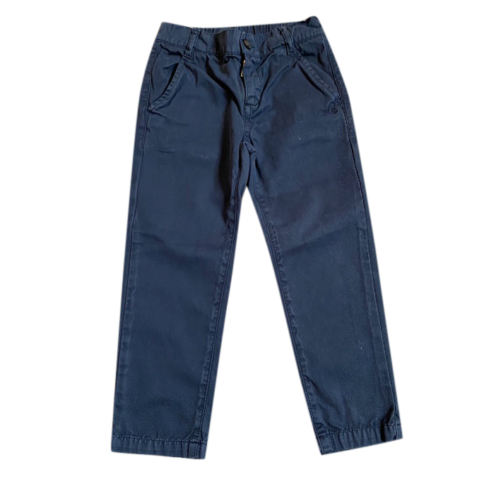 Boys Preowned Gucci Kids Navy Chinos Size 3 Years Blue cotton